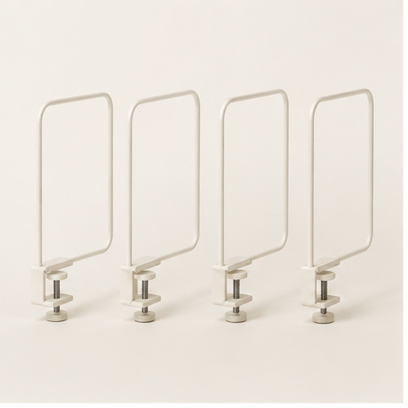 Closet Shelf Divider Set — 4 Piece