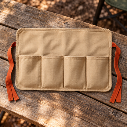 Camp Accessory Roll — detail view