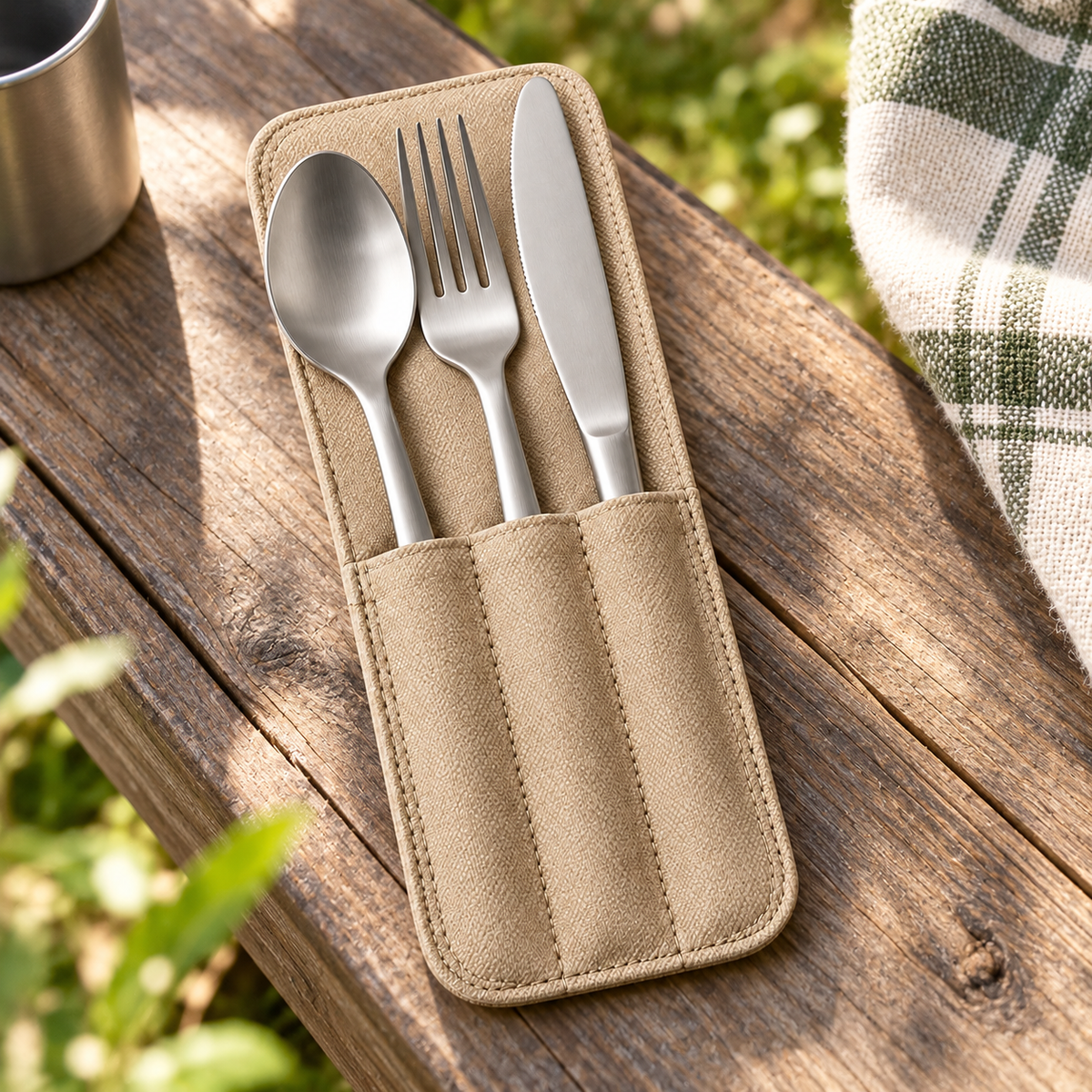 Camp Cutlery Trio — feature view