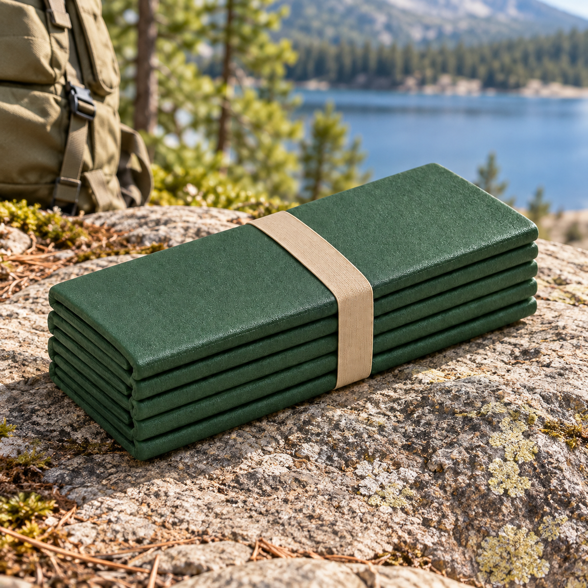 Folding Sit Pad — feature view