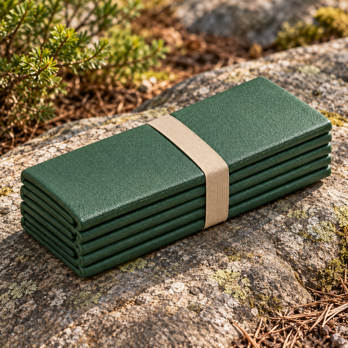 Folding Sit Pad — detail view