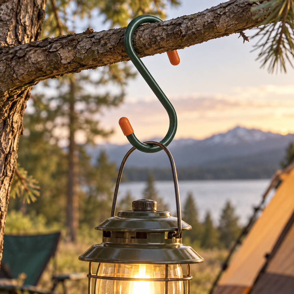 Lantern Hanging Hook — lifestyle view