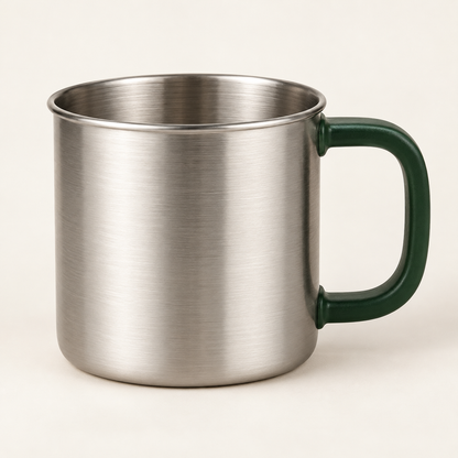 Stainless Camp Mug — hero view